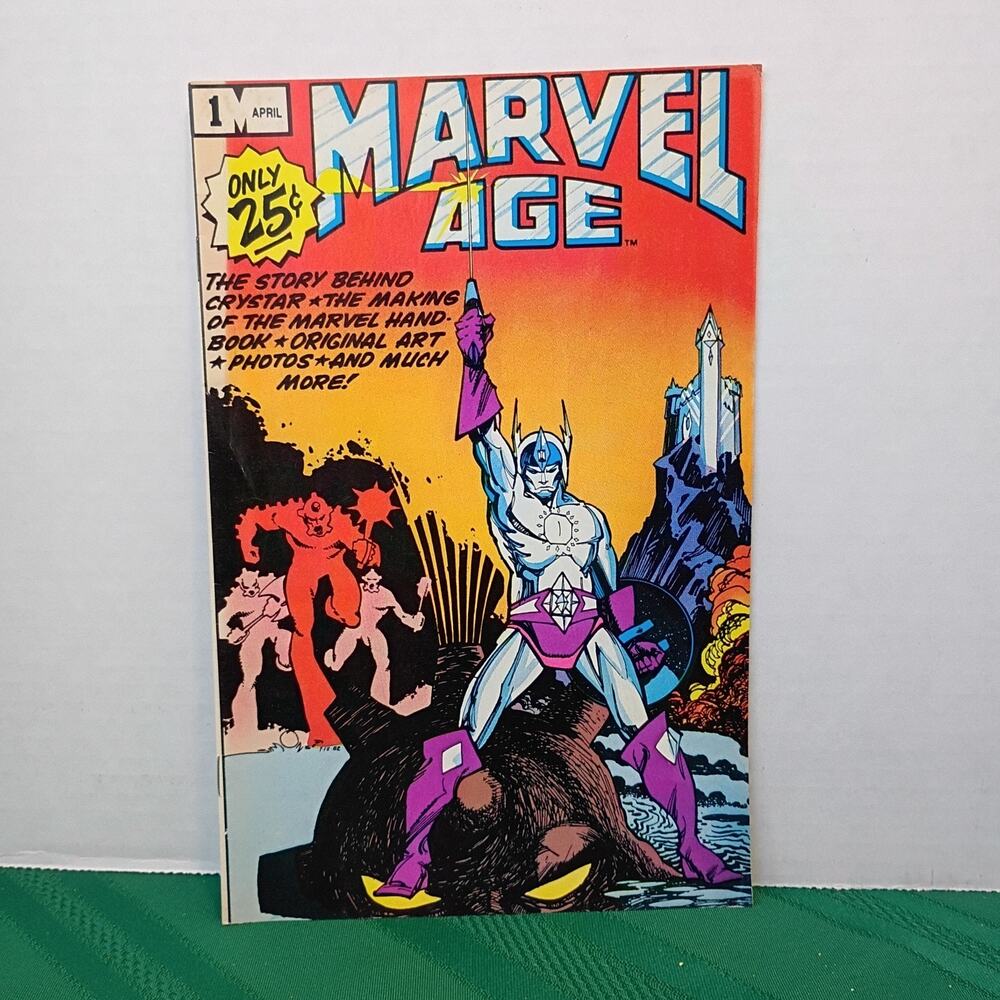 Marvel Age #1 1983 Marvel Comics Comic Book